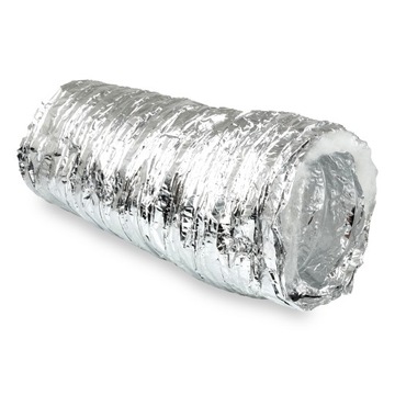 RURA IZOLOWANA PRZEWÓD ELASTYCZNY fi 150 mm 5 m WYSOKOTEMPERATUROWA