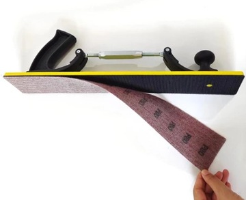 Плоскости дугового шлифования 70х420мм с гибкой лентой Velcro Kormax