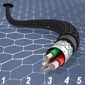 USB-кабель VENTION — сертификат Apple Lightning. МФи 2м