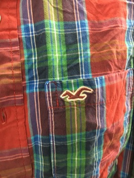 hollister koszula w kratkę męska M