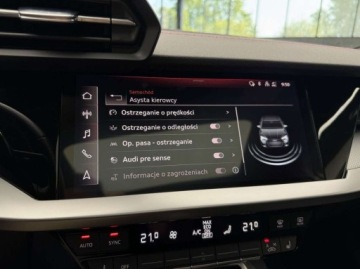 Audi A3 8Y Limousine 1.5 35 TFSI 150KM 2022 Audi A3 Limousine 35 TFSI mHEV Advanced S tronic BO Szyberdach Fotele k, zdjęcie 28