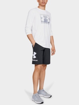 KRÓTKIE SPODENKI MĘSKIE UNDER ARMOUR SZORTY SPORTOWE BAWEŁNA 1329300-001