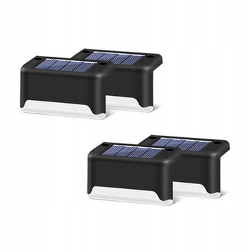 Lampa solarna wbijana MAXSELL czarny 8 cm 8 szt.