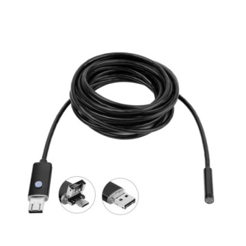 ЭНДОСКОПНАЯ КАМЕРА ДЛЯ КОНТРОЛЯ ANDROID micro USB 5м