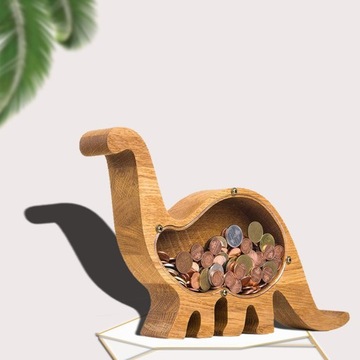 Новая копилка-копилка для монет-динозавров