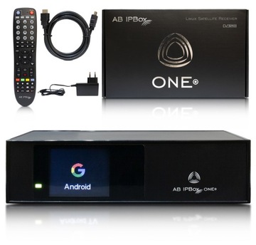 Odbiornik tuner DVB-S2X AB IPBox ONE ANDROID 4K