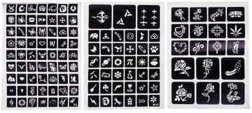 БЛЕСКОВЫЕ ТАТУ ДЛЯ ДЕТЕЙ, МОЮЩИЕСЯ 174 EL MEGA SET XXL АКСЕССУАРЫ