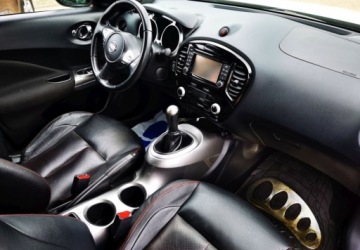 Nissan Juke I SUV 1.6i 117KM 2014 Nissan Juke 16i 117PS Full Opcja - NAVI - Kamera - Skora - Super Stan 1.6, zdjęcie 11