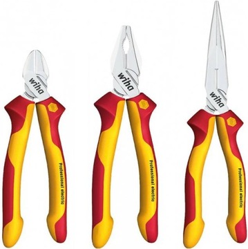 Набор профессиональных изолированных клещей Wiha