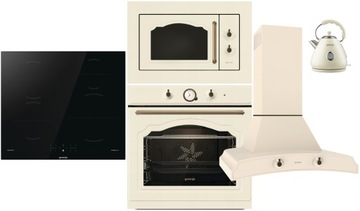 Zestaw RETRO GORENJE BOS67372CLI + BM235CLI + GI6401BSC + DK63MCLI + K17CLI