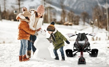 СПОРТИВНЫЕ МЕТАЛЛИЧЕСКИЕ САНКИ Детские 2-сторонний тормоз Управляемый руль