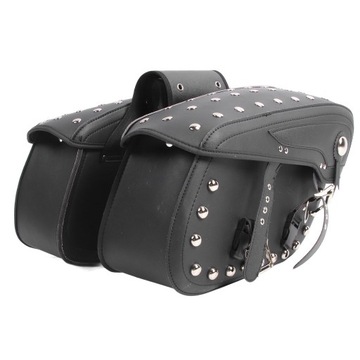 Кожаные мотоциклетные корзины 2 панкера боковые пакеты кожаный крейсер Harley Harley