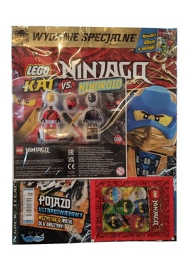 Magazyn LEGO Ninjago Legacy Minifigure - 05/2021-Kai vs. Nindroid 112113
