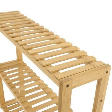 БАМБУКОВАЯ ПОЛКА ДЛЯ ВАННОЙ, ПОДВЕСНОЙ НАСТЕННЫЙ ШКАФ