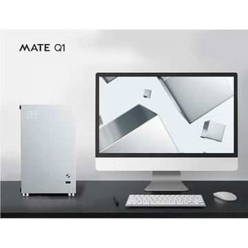 Серебристый корпус для компьютера Golden Field Mate Q1 ATX LED GAMING MIDI TOWER