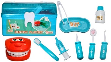 ZESTAW DENTYSTYCZNY MAŁY STOMATOLOG MAŁY DENTYSTA