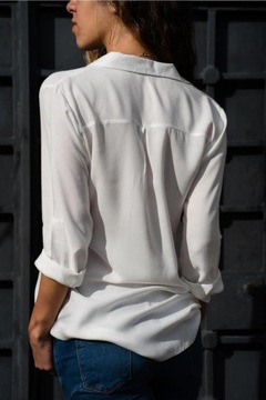 Summer White Women's Shirt Classical Cute Chiffon