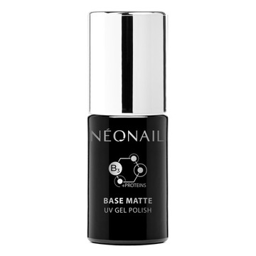 NEONAIL NATURAL MATTE BASE BAZA TOP HYBRYDOWY męski manicure