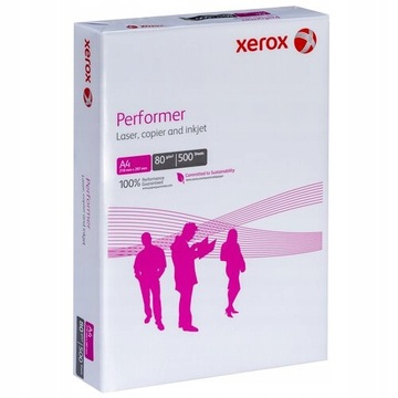 PAPIER KSERO do drukarek A4 XEROX PERFORMER 80G 500 arkuszy (1 ryza)