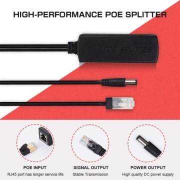 Активный сплиттер PoE — адаптер сплиттера Power Over Ethernet