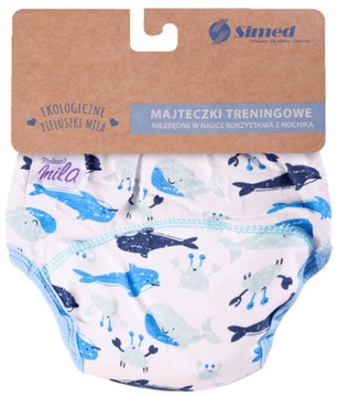 MAJTECZKI TRENINGOWE 100% bawełna MAJTKI 14-17 kg.