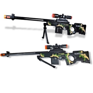 KARABIN SNAJPERSKI AWP Świeci Wibruje Dźwięk NÓŻKI