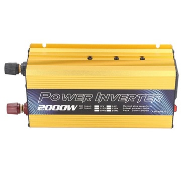 АВТОМОБИЛЬНЫЙ ПРЕОБРАЗОВАТЕЛЬ НАПРЯЖЕНИЯ 12 В постоянного тока в 220 В переменного тока, 2000 Вт