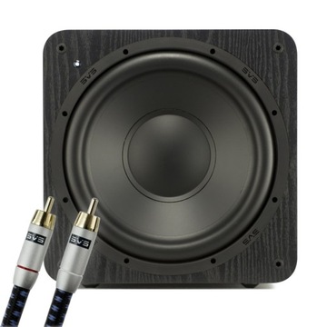 SVS SB-1000 SUBWOOFER AKTYWNY 300W + KABEL SVS SOUNDPATH 1xRCA/1xRCA 3M