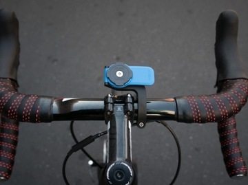Na kierownicę roweru mocowanie telefonu smartfona kamery solidny QUAD LOCK