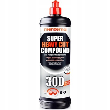 Menzerna Super Heavy Cut 300 mocno tnąca ścierna pasta polerska do rys 1L