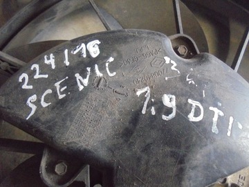 Вентилятор радиатора Renault Scenic 1.9DTI 8240240