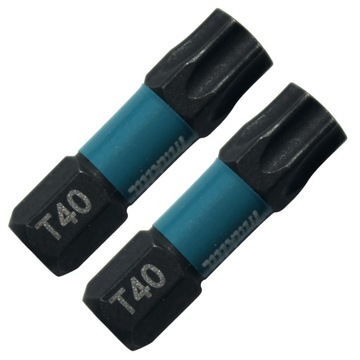 2szt końcówki bity udarowe T40 25mm B-63703 Makita