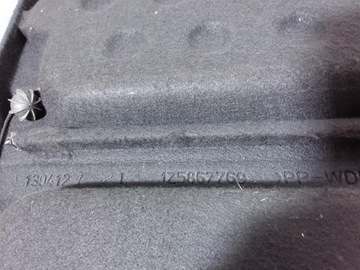 OCTAVIA II FACELIFT LIFTBACK POLIČKA KUFR 1Z5867769