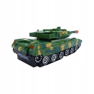 CZOŁG ROBOT 2w1 MILITARNY TRANSFORMACJA LED DŹWIĘK