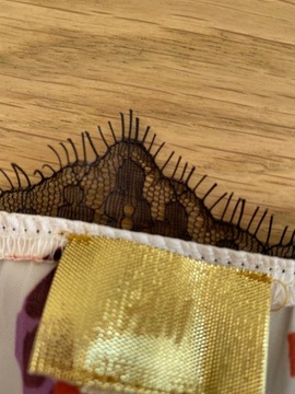 светлая блузка в горошек H&M TOP XS / 7029