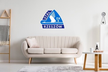 Stal Rzeszów herb na ścianę prezent szyld dla fana klubu dla chłopaka męża