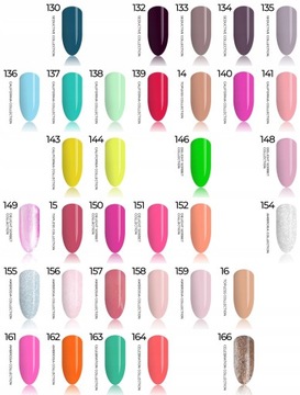 НАБОР 10x гибридного лака NTN MIX OF COLORS OLIVE