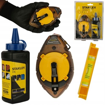 STANLEY 47-465 НАБОР ТЯЖЕЛОЙ ВЕРЕВКИ 30М + МЕЛ