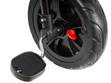 Трехколесный велосипед, толкатель, сидение, ремни безопасности, корзина