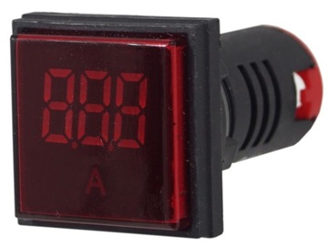 Amperomierz miernik tablicowy 22mm LED 0 - 100A