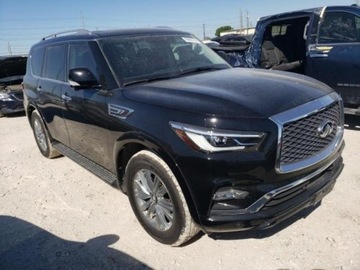 Infiniti 2021 Infiniti QX80 2021, 5.6L, LUXE, po gradobiciu, zdjęcie 4