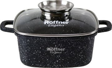 Garnek Brytfanna 2,8L AROMA KNOB Marmurek HOFFNER