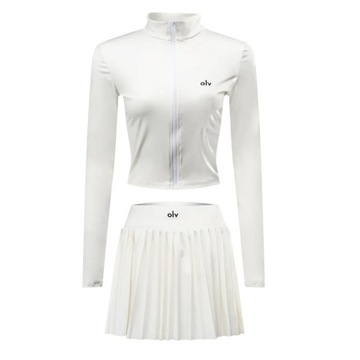 Komplet damski sportowy OLAVOGA ADMIRE - Écru (Rozmiar: M)