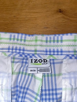 IZOD GOLFOWE MĘSKIE MODNE SPODNIE CHINOS W 38 L 30