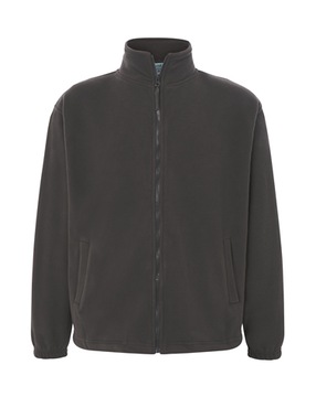Ciepły POLAR FLRA 300g Męska Bluza polarowa BK XS