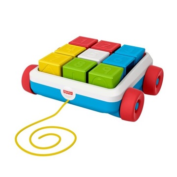 FISHER-PRICE Тяговая тележка с блоками GJW10