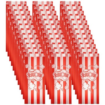 TORBA DO OPAKOWANIA POPCORN 100 SZT