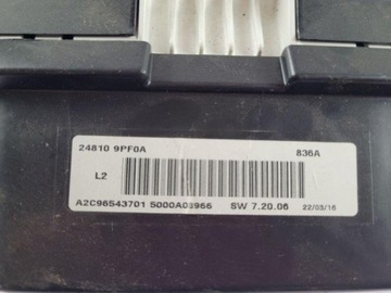 500A03966 PŘÍSTROJOVÁ DESKA 3.5 4WD 194 2016 NISSAN PATHFINDER IV (R52)
