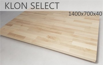 Blat do biurka drewno klon select 1400x720x40