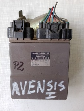 TOYOTA COROLLA AVENSIS VERSO STEROWNIK MODUŁ WTRYSKÓW 89871-20030